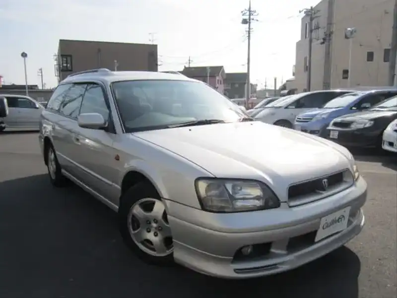 カタログ画像：レガシィツーリングワゴン（LEGACY TOURING WAGON） ブライトンＳ 1998年11月 GF-BH5 2000cc アークティックシルバー・メタリック 燃費12.6km / l  メイン