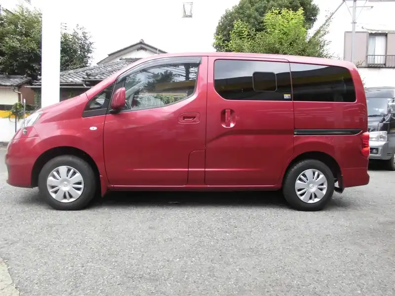 カタログ画像：ＮＶ２００バネットワゴン（NV200VANETTE WAGON） １６Ｓ 2009年5月 DBA-M20 1600cc ローズレッド（Ｐ） 燃費12.8km / l 外装