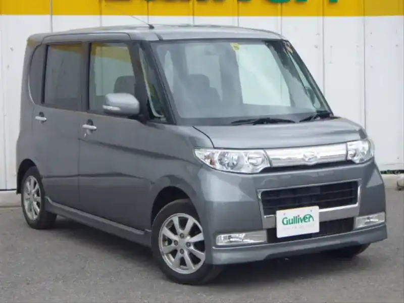 カタログ画像：タント（TANTO） カスタムＸ 2008年12月 DBA-L375S 660cc プラチナグレーメタリック 燃費18.8km / l  メイン（その他）