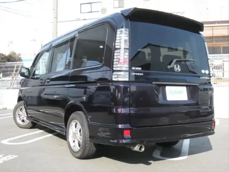 カタログ画像：ステップワゴン（STEPWAGON） スパーダＳ 2004年6月 CBA-RF5 2000cc ブラックアメジスト・パール 燃費12.0km / l  外装