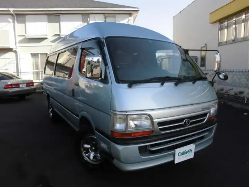 カタログ画像：ハイエースバン（HIACE VAN） スーパーＧＬ－Ｅ 2004年4月 KG-LH182K 3000cc ライトグリーンメタリック メイン（その他）