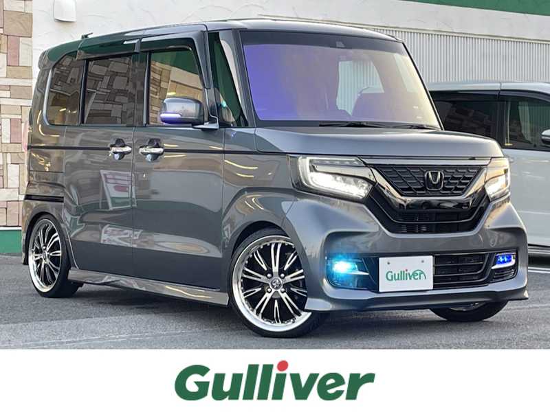 ホンダ,Ｎ－ＢＯＸカスタム,G・Lホンダセンシング,純正8型ナビ 両側