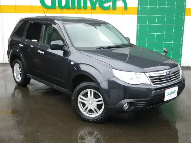 カタログ画像：フォレスター（FORESTER） ２．０ＸＳ プラチナセレクション 2009年1月 DBA-SH5 2000cc ダークグレー・メタリック 燃費13.8km / l  メイン（その他）