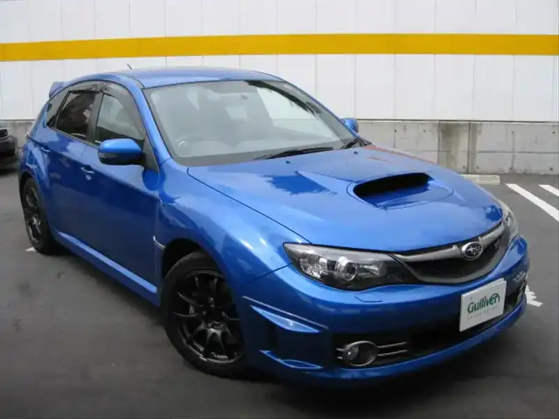 カタログ画像：インプレッサ（IMPREZA） ＷＲＸ ＳＴＩ 2007年10月 CBA-GRB 2000cc ＷＲブルー・マイカ 燃費10.4km / l  メイン（その他）