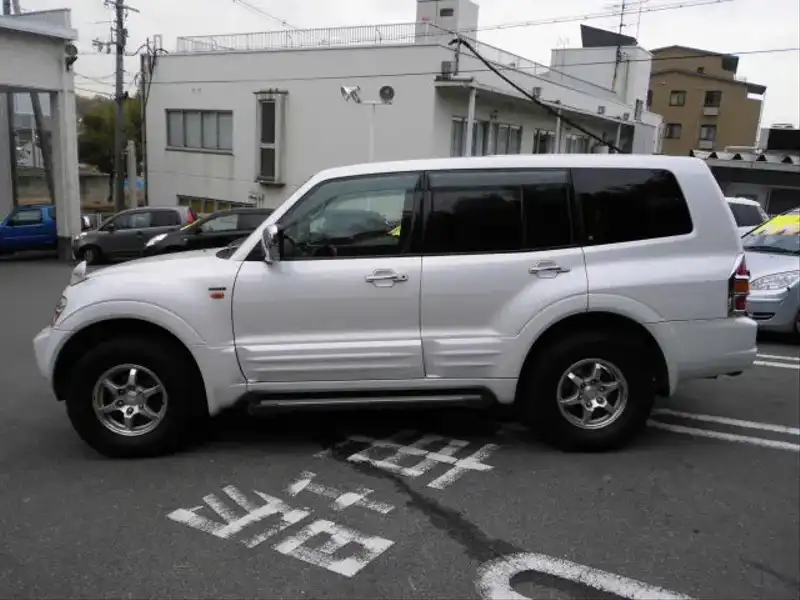 4006744 | カタログ画像：パジェロ（PAJERO） ロング エクシード－Ⅱ 2000年8月 KH-V78W 3200cc ギャラクシーホワイト 外装