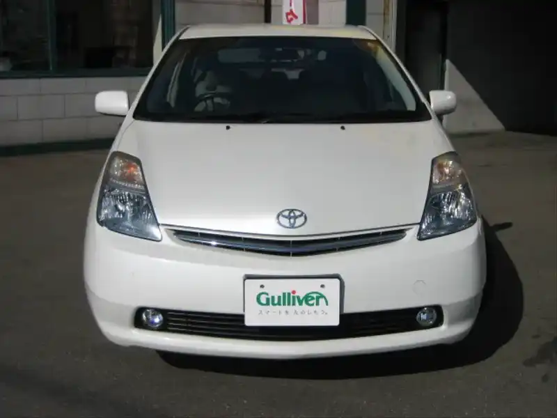 10030440 | カタログ画像：プリウス（PRIUS） Ｇツーリングセレクション・レザーパッケージ 2005年11月 DAA-NHW20 1500cc ホワイトパールクリスタルシャイン フロント