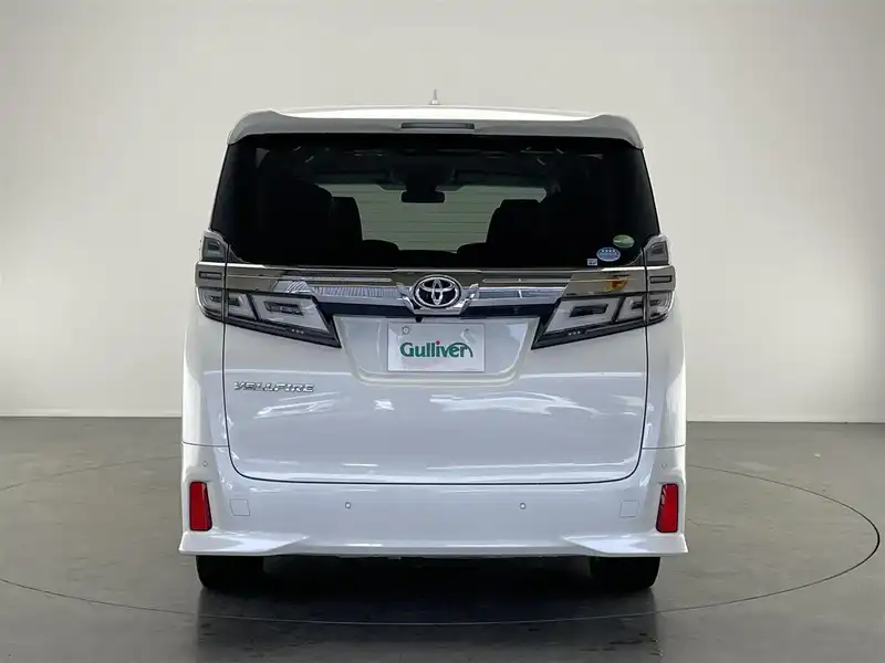 10118426 | カタログ画像：ヴェルファイア（VELLFIRE） ２．５Ｚ サイドリフトアップチルトシート装着車 2018年10月 DBA-AGH30W 2500cc ホワイトパールクリスタルシャイン バック