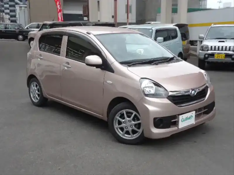 カタログ画像：ミライース（MIRA E:S） Ｘ 2014年4月 DBA-LA300S 660cc ライトローズマイカメタリック 燃費33.4km / l メイン（その他）