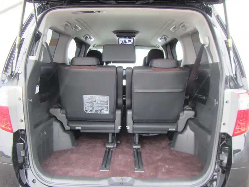 カタログ画像：アルファード（ALPHARD） ２４０Ｓ タイプゴールド 2012年9月 DBA-ANH25W 2400cc ブラック 燃費10.4km / l 内装