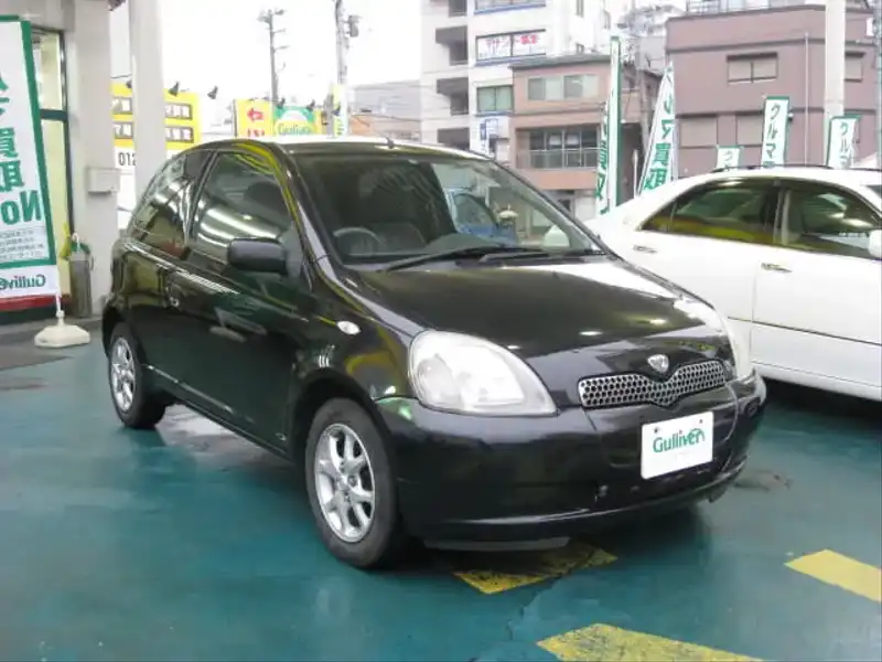 1008118 | カタログ画像：ヴィッツ（VITZ） Ｕ ユーロスポーツエディション 2000年8月 TA-NCP10 1300cc ブラックマイカ メイン