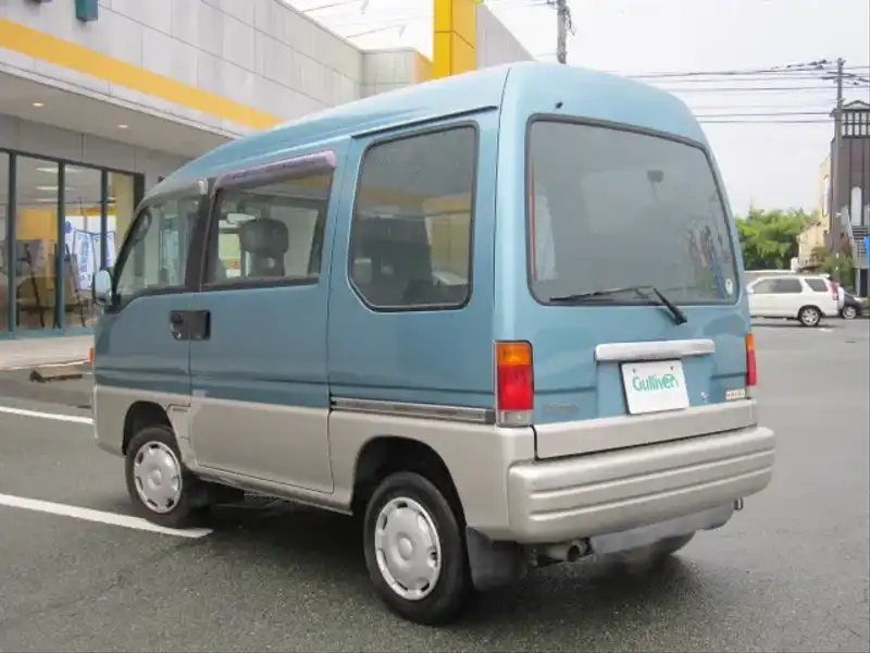 カタログ画像：サンバーディアス（SAMBAR DIAS） ディアス－Ｓ 1996年9月 V-KV3 660cc 燃費15.0km / l  バック