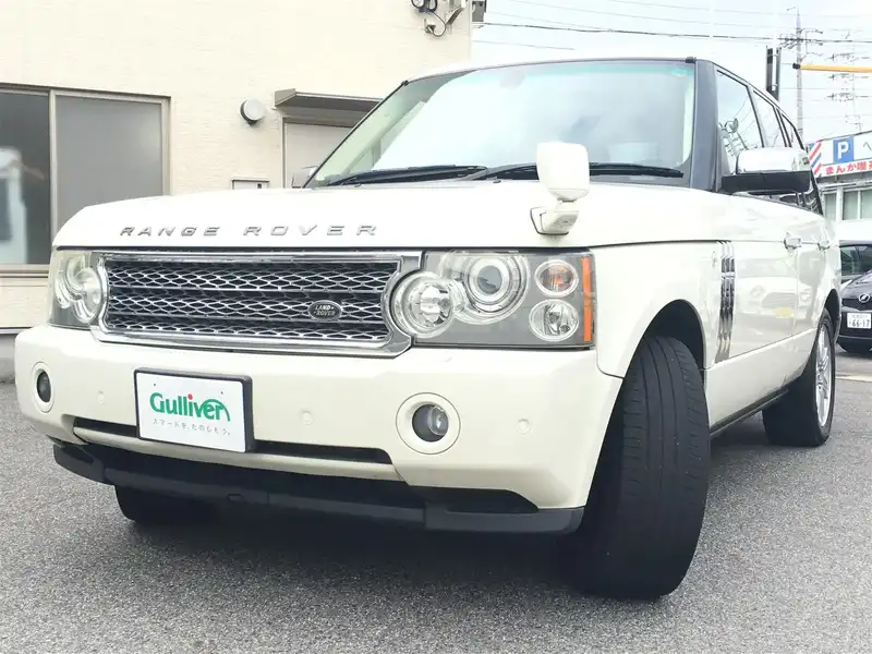 カタログ画像：レンジローバー（RANGE ROVER） ＨＳＥ 2007年7月 ABA-LM44 4400cc チャウトン・ホワイト（ソリッド） 燃費6.0km / l  外装