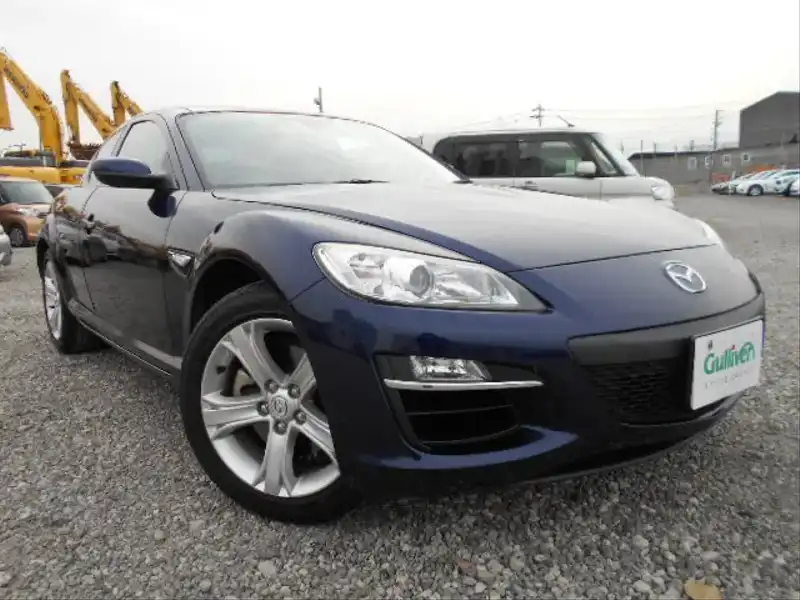 カタログ画像：ＲＸ－８（RX-8） タイプＧ 2009年5月 ABA-SE3P 1400cc ストーミーブルーマイカ 燃費9.0km / l  メイン