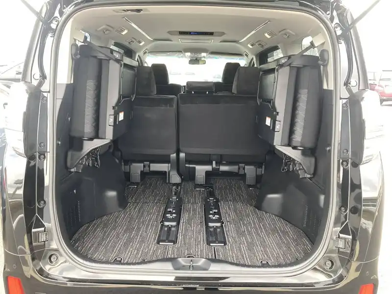 カタログ画像：ヴェルファイア（VELLFIRE） ２．５Ｚ 2019年10月 DBA-AGH30W 2500cc ブラック 燃費11.6km / l 内装