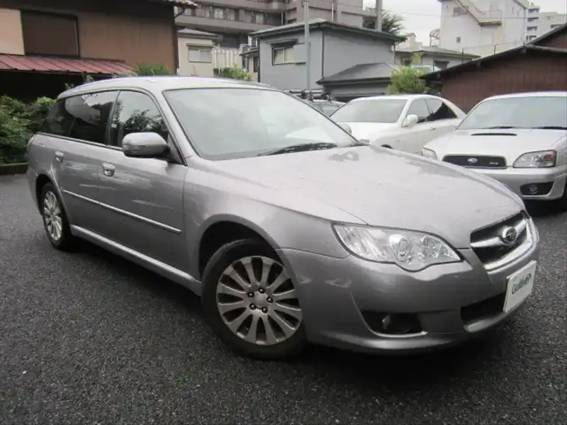 カタログ画像：レガシィツーリングワゴン（LEGACY TOURING WAGON） ２．０ｉ スマートセレクション 2008年10月 CBA-BP5 2000cc スティールシルバー・メタリック 燃費14.0km / l  メイン