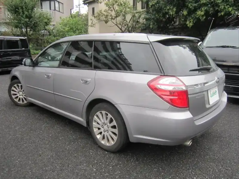 10051773 | カタログ画像：レガシィツーリングワゴン（LEGACY TOURING WAGON） ２．０ｉ スマートセレクション 2008年10月 CBA-BP5 2000cc スティールシルバー・メタリック バック