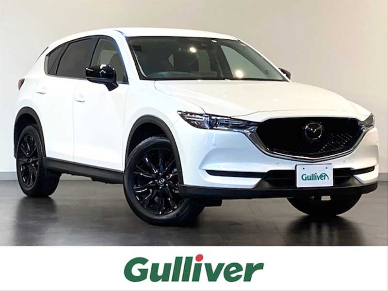 カタログ画像：ＣＸ－５（CX-5） ２０Ｓ ブラックトーンエディション 2021年12月 6BA-KFEP 2000cc スノーフレイクホワイトパールマイカ 燃費14.0km / l メイン（その他）