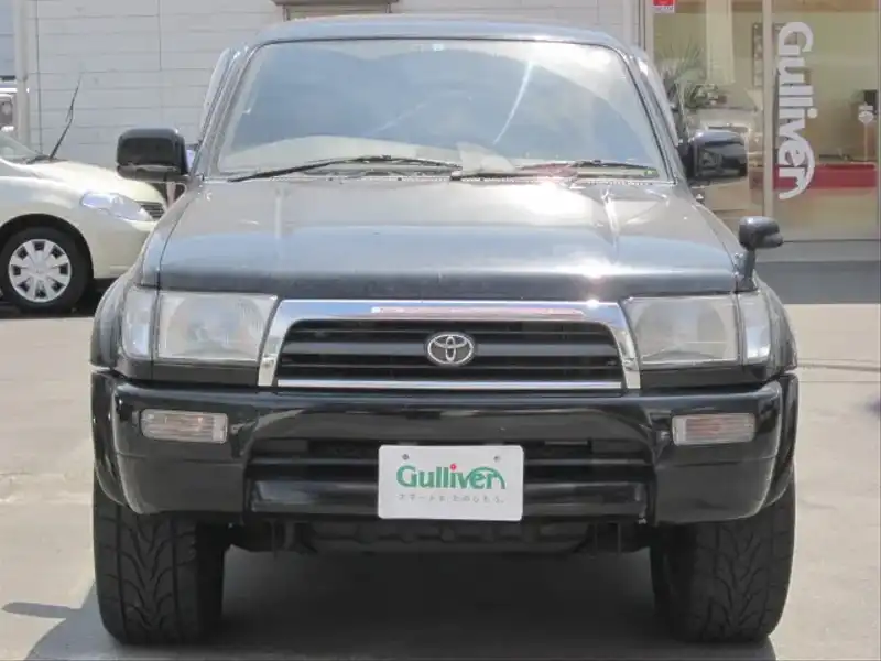 カタログ画像：ハイラックスサーフ（HILUX SURF） ＳＳＲ－Ｖ ワイドボデー 1997年8月 KD-KZN185W 3000cc ダークブルーマイカメタリックトーニングＧ フロント