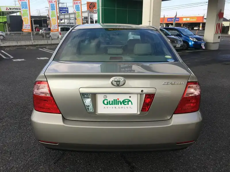 10017970 | カタログ画像：カローラ（COROLLA） ラグゼール プレミアムエディション 2004年4月 CBA-ZZE124 1800cc シルバーメタリックグラファイト バック