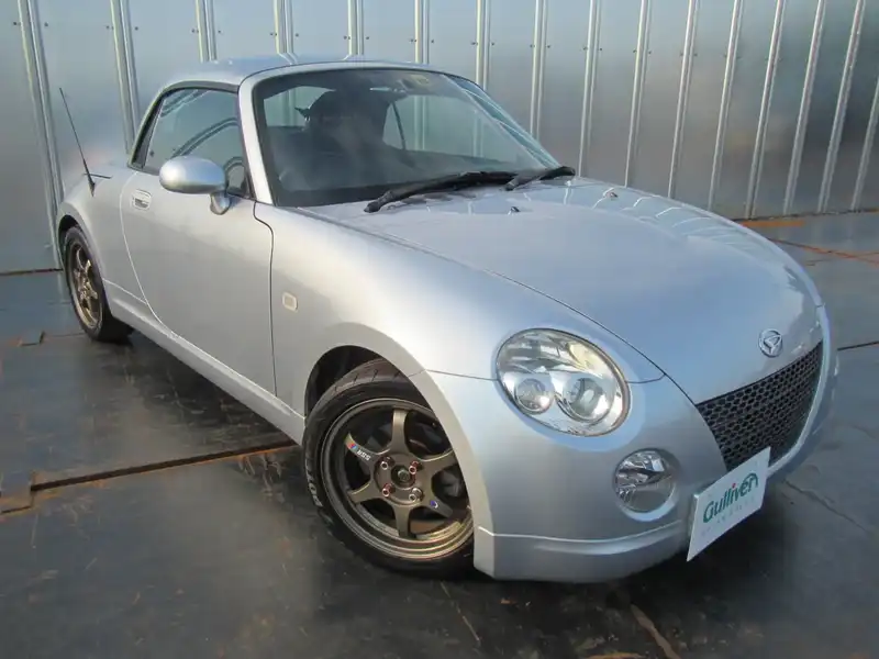 カタログ画像：コペン（COPEN） ２ｎｄアニバーサリーエディション 2004年6月 ABA-L880K 660cc ＤＣ・ブライトシルバーメタリック 燃費15.2km / l  メイン（その他）