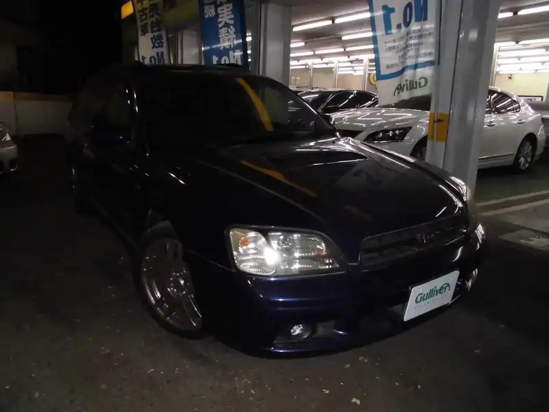 カタログ画像：レガシィツーリングワゴン（LEGACY TOURING WAGON） ＧＴ－Ｂ 1998年6月 GF-BH5 2000cc バイオレットブルー・マイカ 燃費10.6km / l  メイン（その他）