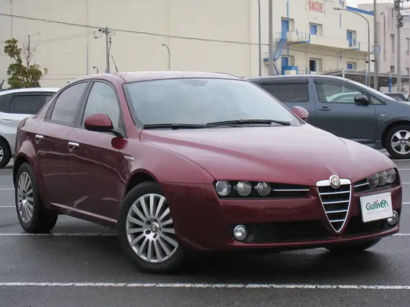 10037589 | カタログ画像：アルファ１５９（ALFA 159） ３．２ ＪＴＳ Ｑ４ ディスティンクティブ 2006年12月 GH-93932 3200cc ルビーノレッド（メタリックカラー） メイン（その他）