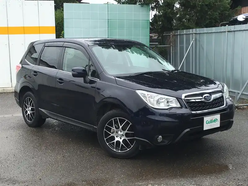 カタログ画像：フォレスター（FORESTER） ２．０ｉ－Ｌ アイサイト 2014年4月 DBA-SJ5 2000cc ディープシーブルー・パール 燃費15.2km / l メイン（その他）