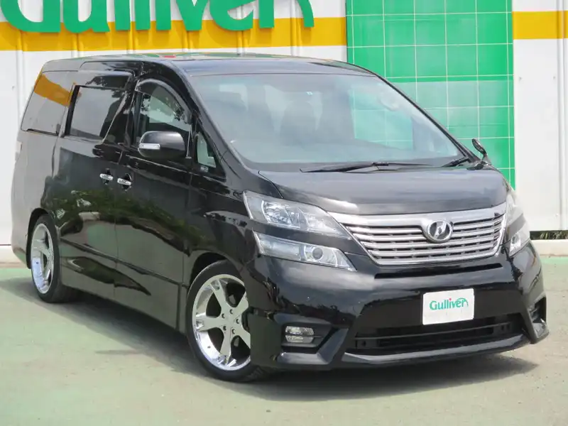 カタログ画像：ヴェルファイア（VELLFIRE） ２．４Ｚ 2008年8月 DBA-ANH25W 2400cc ブラック 燃費11.4km / l  メイン（その他）