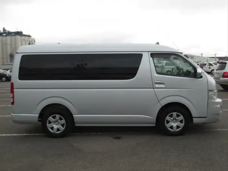 カタログ画像：ハイエースワゴン（HIACE WAGON） ＤＸ 2007年8月 CBA-TRH219W 2700cc シルバーマイカメタリック 燃費8.2km / l  外装