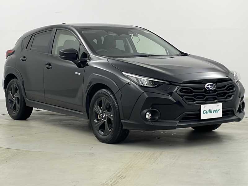カタログ画像：クロストレック（CROSSTREK） リミテッド 2022年9月 5AA-GUE 2000cc クリスタルブラック・シリカ 燃費15.8km / l メイン