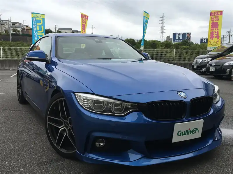 カタログ画像：４シリーズ（4 SERIES） ４２０ｉクーペ Ｍスポーツ 2018年1月 DBA-4N20 2000cc エストリル・ブルー（メタリック・カラー） 燃費16.0km / l メイン（その他）