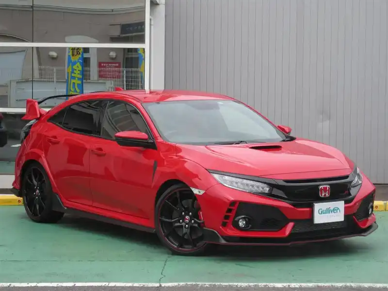 カタログ画像：シビック（CIVIC） タイプＲ 2019年10月 DBA-FK8 2000cc フレームレッド 燃費12.8km / l メイン（その他）