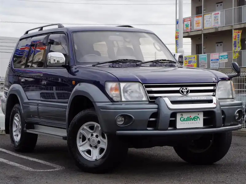 カタログ画像：ランドクルーザープラド（LAND CRUISER PRADO） ＴＳ 1998年1月 KD-KZJ95W 3000cc ダークブルーマイカメタリック メイン