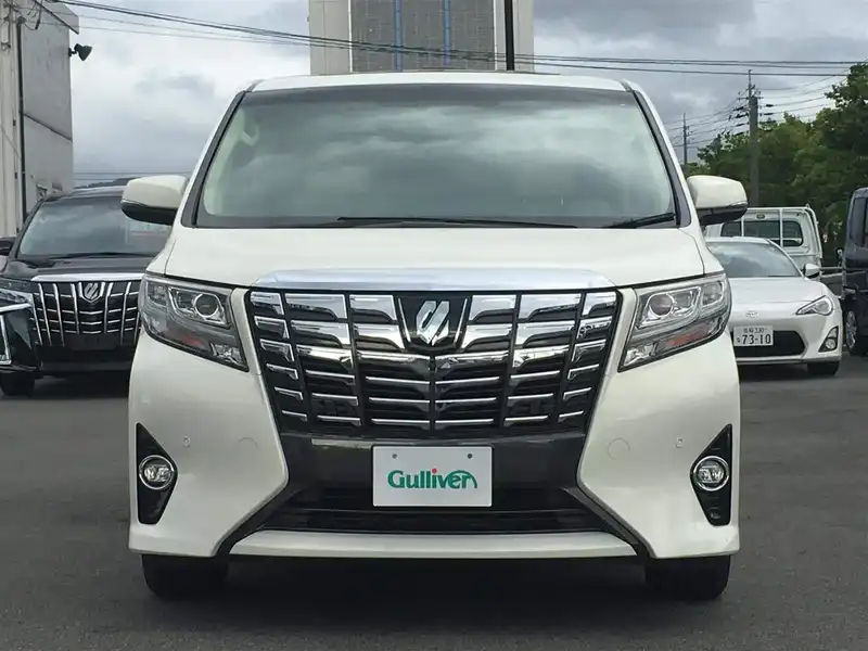 10095404 | カタログ画像：アルファード（ALPHARD） ３．５ＧＦ 2015年1月 DBA-GGH30W 3500cc ホワイトパールクリスタルシャインorラグジュアリーホワイトパールクリスタルシャインガラスフレーク フロント