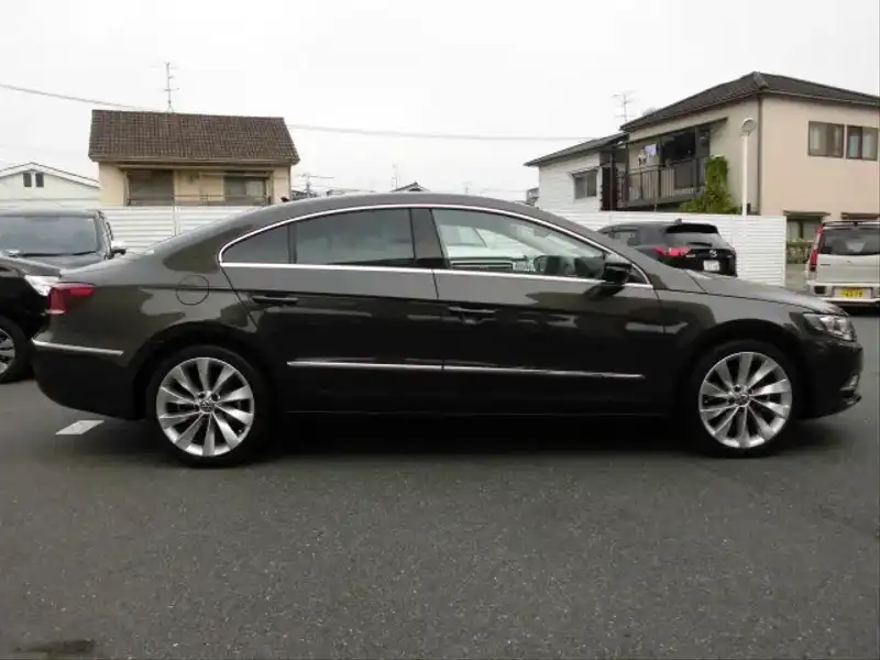 カタログ画像：フォルクスワーゲンＣＣ（VOLKSWAGEN CC） １．８ＴＳＩ 2012年7月 ABA-3CCDAC 1800cc ディープブラックパールエフェクト 燃費13.4km / l 外装