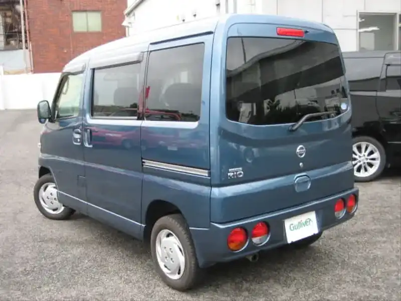 カタログ画像：クリッパーリオ（CLIPPER RIO） Ｅ 2007年6月 CBA-U71W 660cc ミディアムブルー（Ｐ） バック