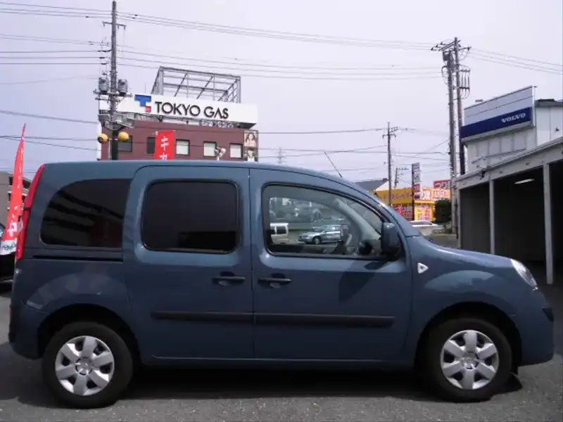 カタログ画像：カングー（KANGOO） １．６ 2009年9月 ABA-KWK4M 1600cc ブルー メタン 外装