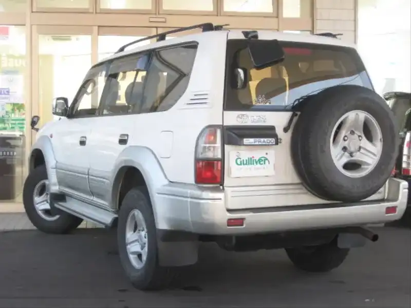 カタログ画像：ランドクルーザープラド（LAND CRUISER PRADO） ＴＸリミテッド 2000年7月 GF-RZJ95W 2700cc バック