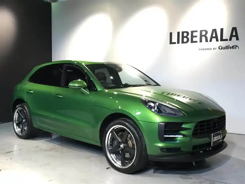 カタログ画像：マカン（MACAN） マカン 2019年7月 ABA-J1H1 2000cc マンバグリーンメタリック メイン