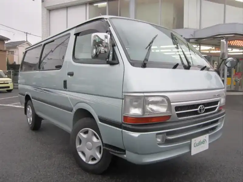 カタログ画像：ハイエースバン（HIACE VAN） スーパーＧＬ 2001年8月 KG-LH172V 3000cc ライトグリーンメタリック メイン（その他）