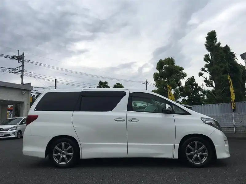 カタログ画像：アルファード（ALPHARD） ３５０Ｓ Ｃパッケージ 2008年5月 DBA-GGH25W 3500cc ホワイトパールクリスタルシャイン 燃費9.1km / l  外装