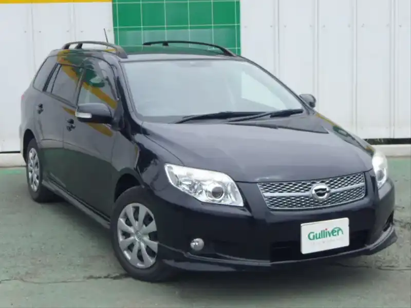 カタログ画像：カローラフィールダー（COROLLA FIELDER） １．５Ｘ エアロツアラー 2006年10月 DBA-NZE141G 1500cc ブラックマイカ 燃費18.0km / l  メイン