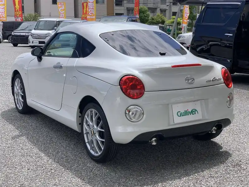 カタログ画像：コペン（COPEN） クーペ 2019年1月 DBA-LA400K改 660cc パールホワイトⅢ バック