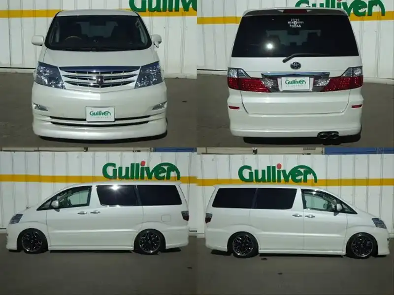 カタログ画像：アルファードＶ（ALPHARD V） ＭＸ 2007年6月 CBA-MNH10W 3000cc ホワイトパールクリスタルシャイン 燃費8.9km / l  外装