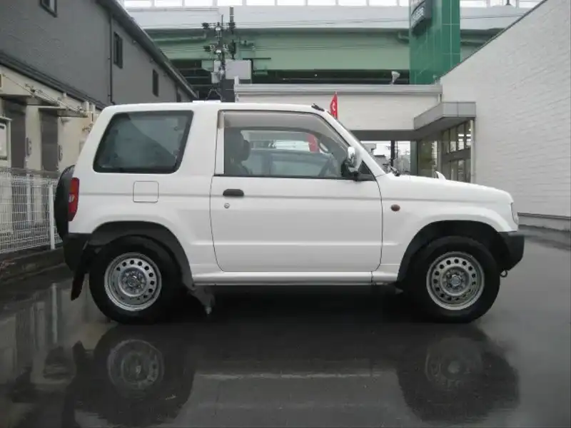 4003346 | カタログ画像：パジェロミニ（PAJERO MINI） Ｘ 1998年10月 GF-H53A 660cc ソフィアホワイト（Ｓ） 外装