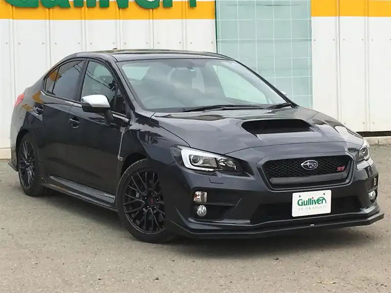 カタログ画像：ＷＲＸ ＳＴＩ（WRX STI） ＳＴＩ 2014年8月 CBA-VAB 2000cc ダークグレー・メタリック 燃費9.4km / l メイン