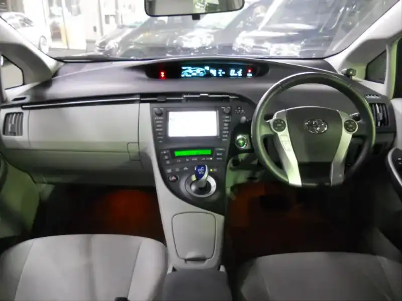 カタログ画像：プリウス（PRIUS） Ｇ 2009年5月 DAA-ZVW30 1800cc レッドマイカメタリック 燃費30.4km / l 内装