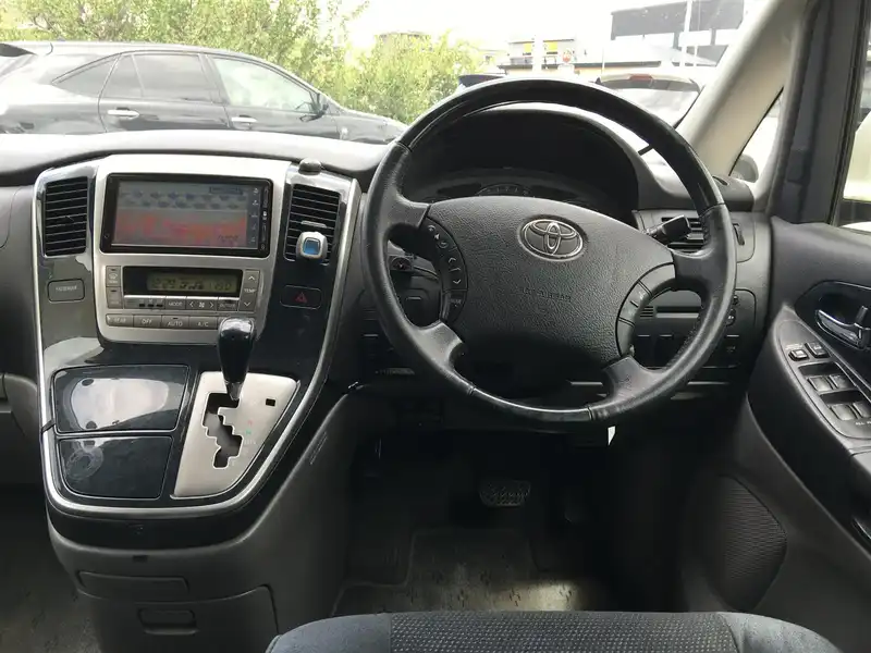 カタログ画像：アルファードＶ（ALPHARD V） ＡＳ 2004年2月 CBA-ANH15W 2400cc ホワイトパールマイカ 燃費9.4km / l  内装