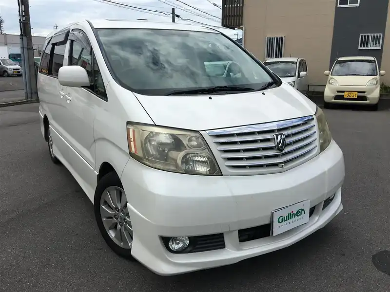 カタログ画像：アルファードＶ（ALPHARD V） ＡＳ 2003年7月 UA-ANH15W 2400cc ホワイトパールマイカ 燃費9.4km / l  メイン（その他）