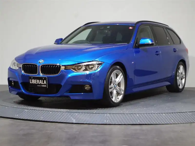 カタログ画像：３シリーズ（3 SERIES） ３２０ｄツーリング Ｍスポーツ 2017年8月 LDA-8C20 2000cc エストリル・ブルー 燃費21.4km / l メイン